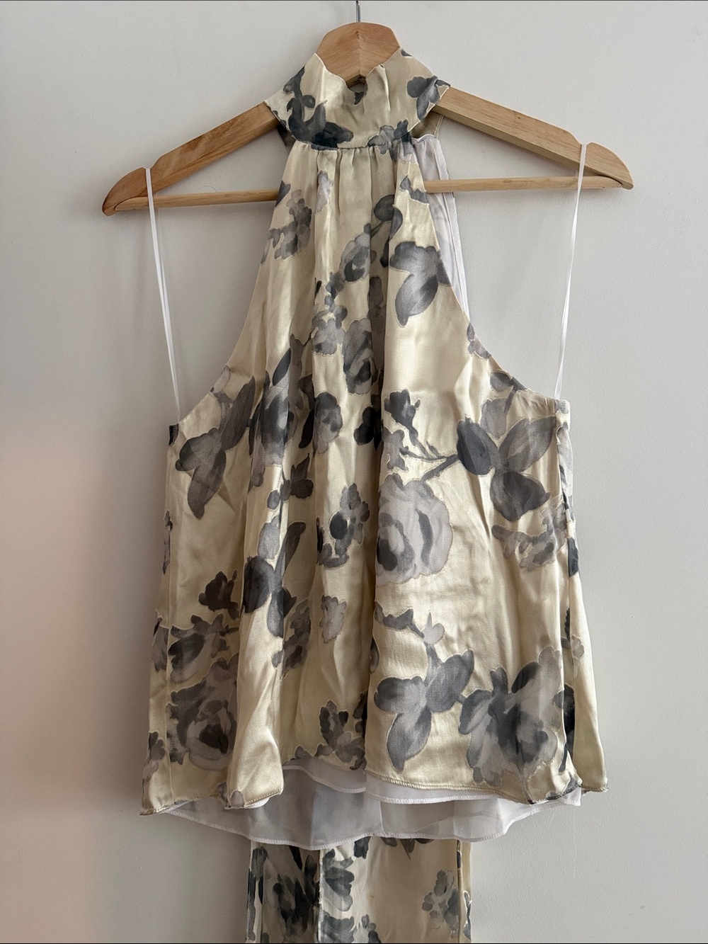 Amanda Uprichard Fontana Top Floral Halter Camisole